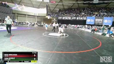 1A 152 lbs Semifinal - Ivan Bogle, Deer Park vs Noe Hinojosa, Zillah