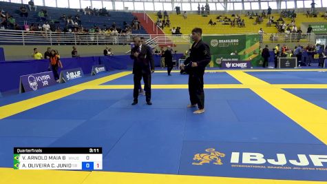 VICTOR ARNOLD MAIA BRITO vs ANDRÉ OLIVEIRA C. JUNIOR 2024 Brasileiro Jiu-Jitsu IBJJF