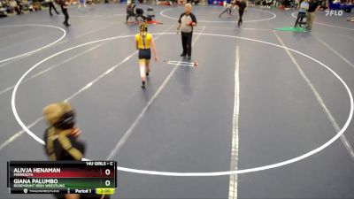 Quarterfinal - Giana Palumbo, Rosemount Irish Wrestling vs Alivja Henaman, Minnesota