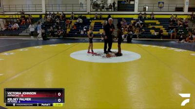 70 lbs Round 1 (6 Team) - Victoria Johnson, Mayhem WC vs KELSEY PALMER, MF Purge