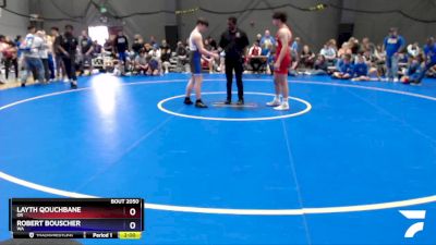 165 lbs Champ. Round 1 - Layth Qouchbane, OR vs Robert Bouscher, WA