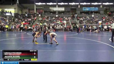 80 lbs Cons. Round 2 - Jackson Rucker, Louisville Wrestling Club vs Lincoln Pochinski, Sebolt Wrestling Academy