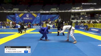 MATHEUS YUDI ONDA vs PEDRO PAULO DIAS CLEMENTINO 2021 World Jiu-Jitsu IBJJF Championship
