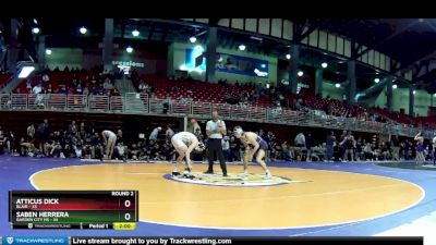 150 lbs Round 2 (6 Team) - Atticus Dick, Blair vs Saben Herrera, Garden City HS