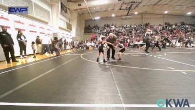 46 lbs Quarterfinal - Declan Bartenhagen, Pawhuska Elks Takedown vs Lucien Dohn, Skiatook Youth Wrestling