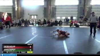 68 lbs Round 3 (8 Team) - Jaxon Randle, PA Alliance Red vs Jacob Naylor, Warhawks Black