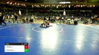 112 lbs Round Of 32 - Luca Perillo, Red Nose WC vs Alexander Martinez, Cja