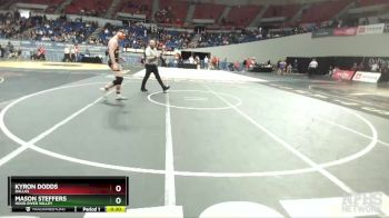 5A-220 lbs Cons. Round 2 - Kyron Dodds, Dallas vs Mason Steffers, Hood River Valley