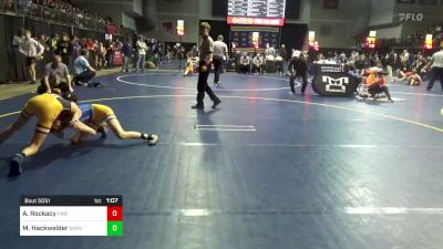 92 lbs Round Of 32 - Alden Rockacy, Pine-Richland vs Markel Hackwelder, Grove City