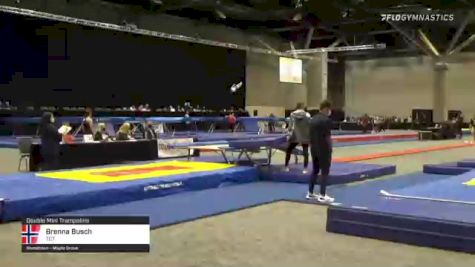 Brenna Busch - Double Mini Trampoline, TCT - 2021 USA Gymnastics Championships