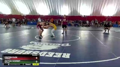 118-118 B Round 1 - Colton Flick, Cameron vs Payton Schmidt, WCAABE