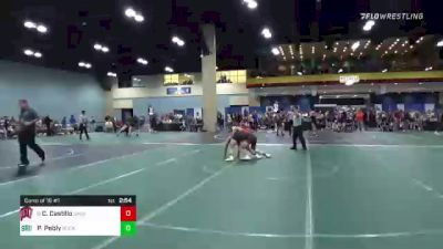 141 lbs Consi Of 16 #1 - Carmello Castillo, UNLV vs Paul Pebly, Slippery Rock