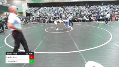 132 lbs Quarterfinal - Carson Exferd, Nampa vs Jesse Grajeda, St John Bosco