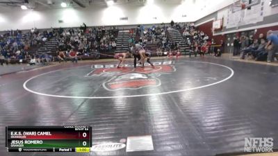 120 lbs Cons. Round 1 - E.K.S. (War) Camel, Okanogan vs Jesus Romero, Granger