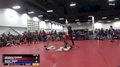 130 lbs Semis & 3rd Wb (16 Team) - Jackson Stewart, Oklahoma Red vs Rocky Penny, Connecticut