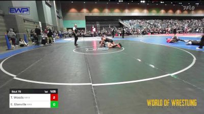 160 lbs Quarterfinal - True Woods, NM Beast vs Easton Glanville, AMA