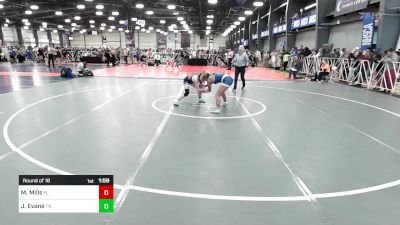 107 lbs Round Of 16 - Mariah Mills, FL vs Jaden Evans, TN