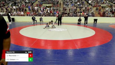 64 lbs Round Of 16 - Jackson Reynolds, Tift Wrestling Academy vs Connor Colson, Pope Junior Wrestling Club