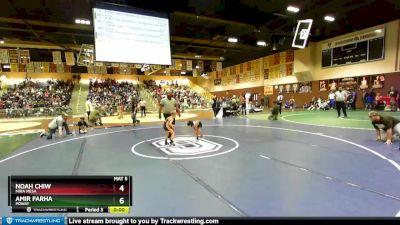 43/45 Semifinal - Alijah Moreno, Canyon Springs Wrestling vs Carver Titov, Team Temecula Wrestling Club