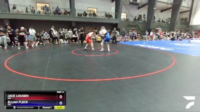 190 lbs Champ. Round 2 - Jack Lougen, WA vs Elijah Fleck, WA