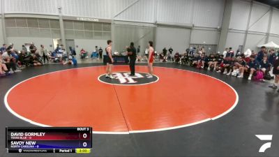 182 lbs Round 1 (6 Team) - David Gormley, Texas Blue vs Savoy New, North Carolina