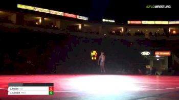 174 lbs David Riojas, Illinois vs Dominic Kincaid, Fresno State