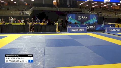 LUCA PEROTE VERAS vs MARCOS FRANCISCO ALVARADO 2024 Pan Jiu Jitsu IBJJF Championship