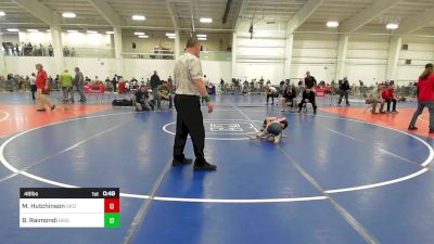 48 lbs Consi Of 8 #2 - Magnus Hutchinson, Grizzlies Wr Ac vs Bryson Raimondi, Bristol CT