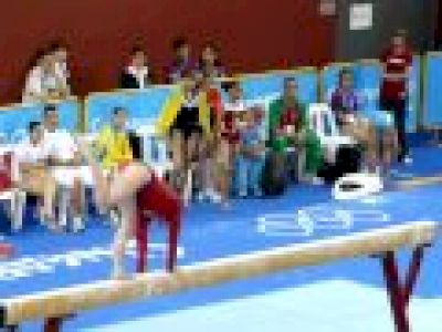 Singapore 2010 Youth Olympics - Madeline Gardiner (Canada) - Qualification - Beam