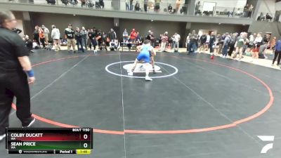 145 lbs Cons. Round 3 - Colby Ducatt, WA vs Sean Price, WA