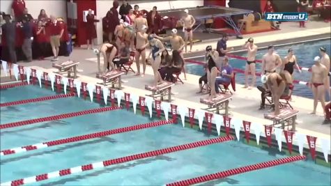 ND, CIN at IU, Women 100 Fly Heat 2