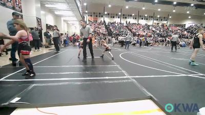 52 lbs Rr Rnd 3 - Aubrey Snyder, Dark Cloud Wrestling Club vs Ruby Johnson, Sallisaw Takedown Club