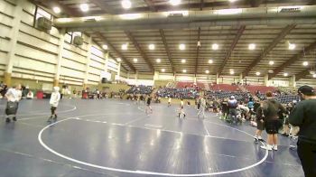 71 lbs Finals (2 Team) - Cruz Evans, Crooks County vs Cole Strom, Utah Black
