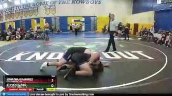 160 lbs Finals (2 Team) - Steven Szabo, Free-Buch-Creek #1 vs Jonathan Ramirez, Eagle Empire