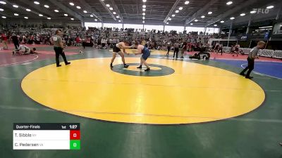 285 lbs Quarterfinal - Trent Sibble, NY vs Colin Pedersen, VA