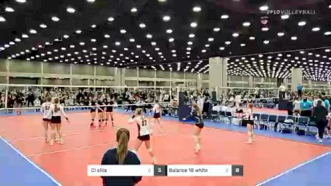 CI elite vs Balance 18 white - 2022 JVA World Challenge presented by Nike - Expo Only