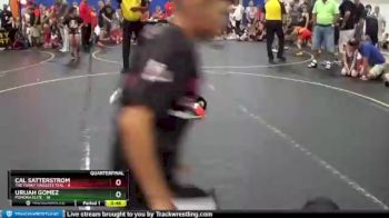 60 lbs Quarterfinals (8 Team) - Urijah Gomez, Pomona Elite vs Cal Satterstrom, The Funky Singlets Teal