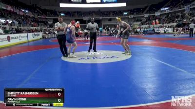 1A-4A 145 Quarterfinal - Gavin Monk, Montevallo vs Emmett Rasmussen, St James