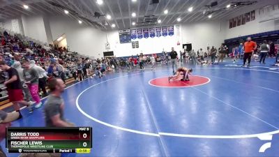 77 lbs 1st Place Match - Darris Todd, Green River Grapplers vs Fischer Lewis, Thermopolis Wrestling Club