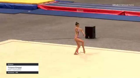 Tiziana Greppi - Ribbon, Stick It Gymnastics - 2021 USA Gymnastics Championships