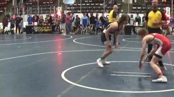 117 lbs Round 1 (4 Team) - Jamey Hall, Impact Wrestling Black vs Benjamn Deridder, Husky Wrestling Club