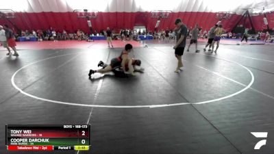 168-173 lbs Round 1 - Tony Wei, Waukee Warriors vs Cooper Darchuk, Park Rapids