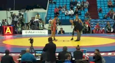 66kg Faruk Sahin USA- vs. Tomasz Swierk Poland-