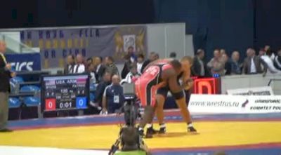 120 kg international sf, Dremiel Byers USA, vs Yuri Patrikeev, Armania,