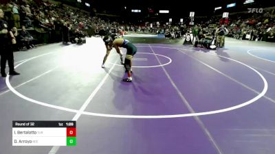 138 lbs Round Of 32 - Isaiah Bertalotto, Turlock (SJ) vs David Arroyo, Reedley (CS)