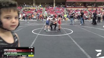 75 lbs Quarterfinal - Leland Holden, Ponca City Wildcat Wrestling C vs Jose Mendoza, Gray County Kids Wrestling Clu