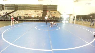 65 lbs Rr Rnd 2 - James Messina, Apex Elementary vs Greggy Bachmann, Neshaminy Youth Wrestling