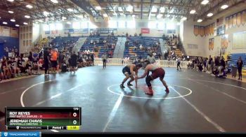 170 lbs Quarterfinals (8 Team) - Jeremiah Chavis, Zephyrhills Christian vs Roy Reyes, First Baptist (Naples)