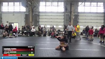 76 lbs Round 2 (6 Team) - Xander Parra, Terps Xpress vs Myles Hoover, Quest