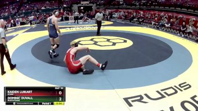 D3-150 lbs Cons. Round 1 - Dominic Duvall, Rootstown vs Kaiden Luikart, Elgin